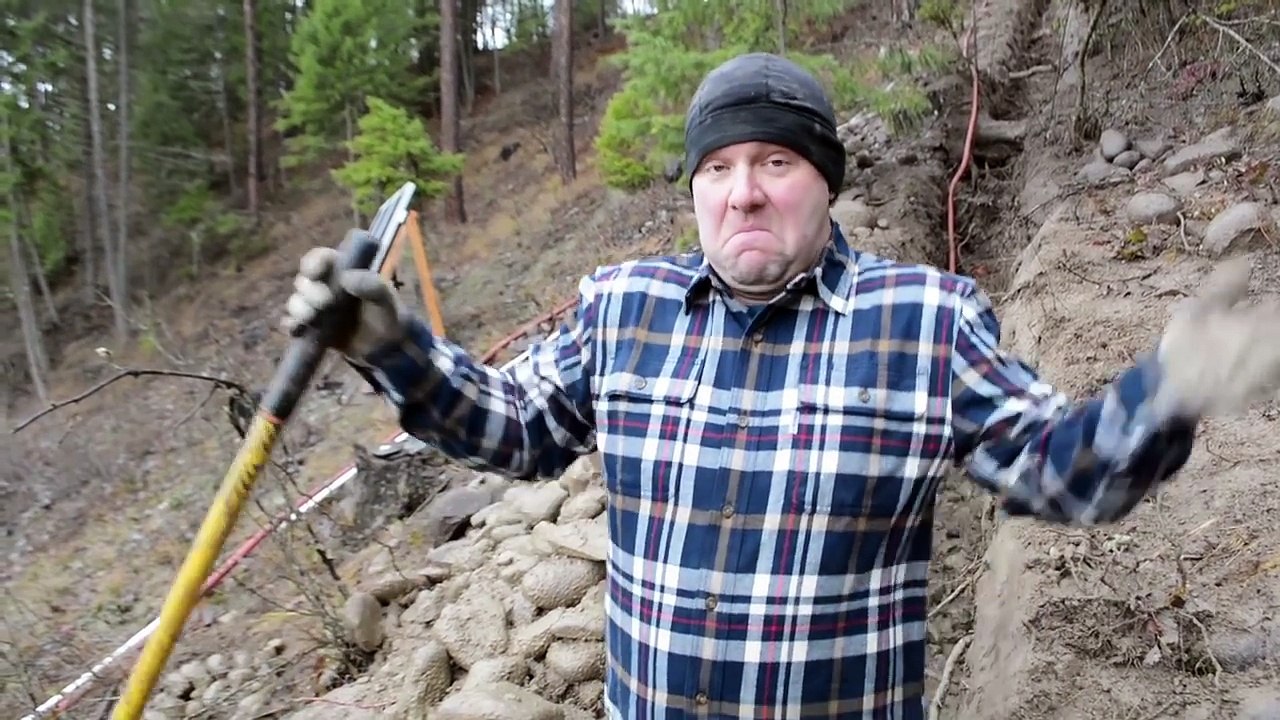 AMAZING AIR TRENCHING TOOL! Never shovel again!