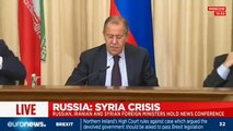 LIVE: Russia's foreign minister Sergei Lavrov on the crises in Mosul and Aleppo