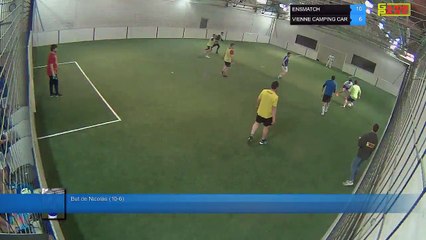 But de Nicolas (10-6) - ENSMATCH Vs VIENNE CAMPING CAR - 27/02/18 19:00 - LIGUE 3