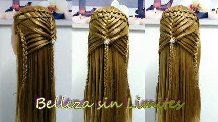 Peinado con Trenza de Cascada - Braided Hairstyles