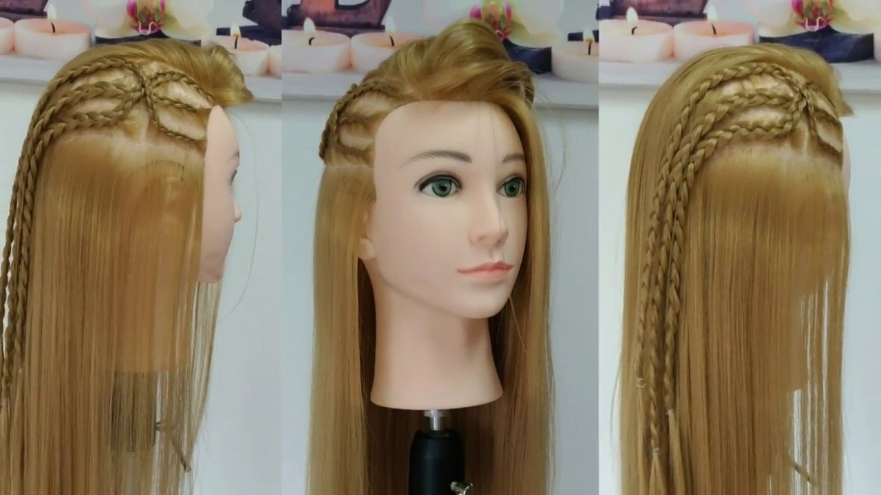 Peinado Super Facil con Trenzas Africanas Cruzadas