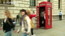 Britain's iconic red telephone boxes get a makeover