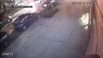 CCTV captures moment of NYC bomb explosion