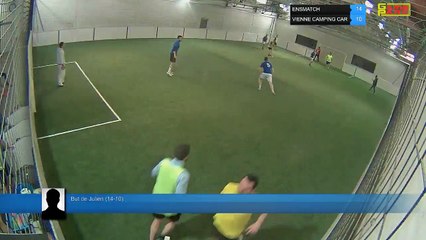 But de Julien (14-10) - ENSMATCH Vs VIENNE CAMPING CAR - 27/02/18 19:00 - LIGUE 3