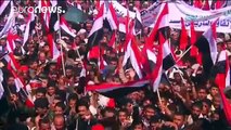 Huge rally in Sanaa in support of Houthis and former Yemen President Saleh