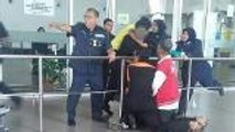 Video of dramatic arrest at Sandakan airport goes viral