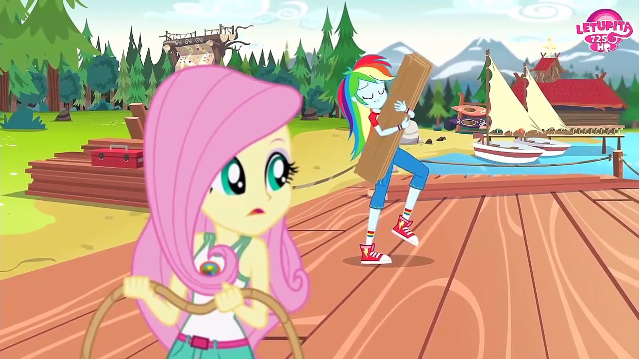 Trying to Fix the Dock | MLP: Equestria Girls | Legend of Everfree! [HD]