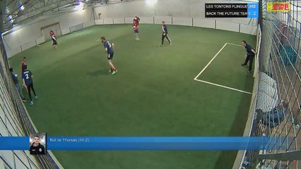 But de Thomas (10-2) - LES TONTONS FLINGUEURS Vs BACK THE FUTURE TEAM - 27/02/18 20:00 - LIGUE 2