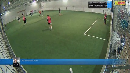 But de Thomas (5-1) - LES TONTONS FLINGUEURS Vs BACK THE FUTURE TEAM - 27/02/18 20:00 - LIGUE 2