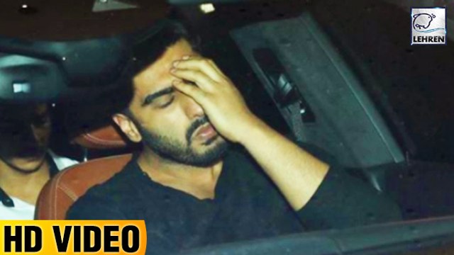 Arjun Kapoor CRYING Inside His Car When Sridevi's Body Arrived At Her House