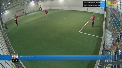 But de Thomas (8-2) - LES TONTONS FLINGUEURS Vs BACK THE FUTURE TEAM - 27/02/18 20:00 - LIGUE 2