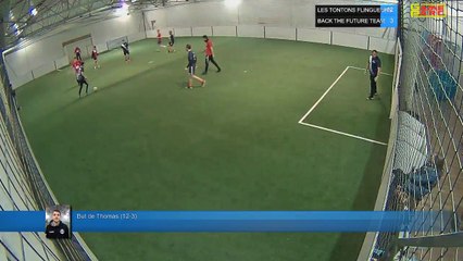 But de Thomas (12-3) - LES TONTONS FLINGUEURS Vs BACK THE FUTURE TEAM - 27/02/18 20:00 - LIGUE 2