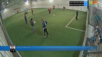 But de Thomas (15-5) - LES TONTONS FLINGUEURS Vs BACK THE FUTURE TEAM - 27/02/18 20:00 - LIGUE 2