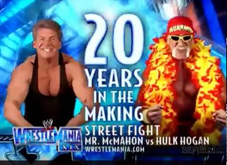 Vince Mcmahon vs Hulk Hogan Street Fight 2003 Wrestlemania 19
