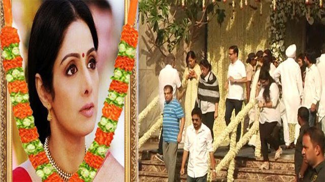 Sridevi : Bollywood celebs, fans and Family visit Celebration Sports club to pay last tribute