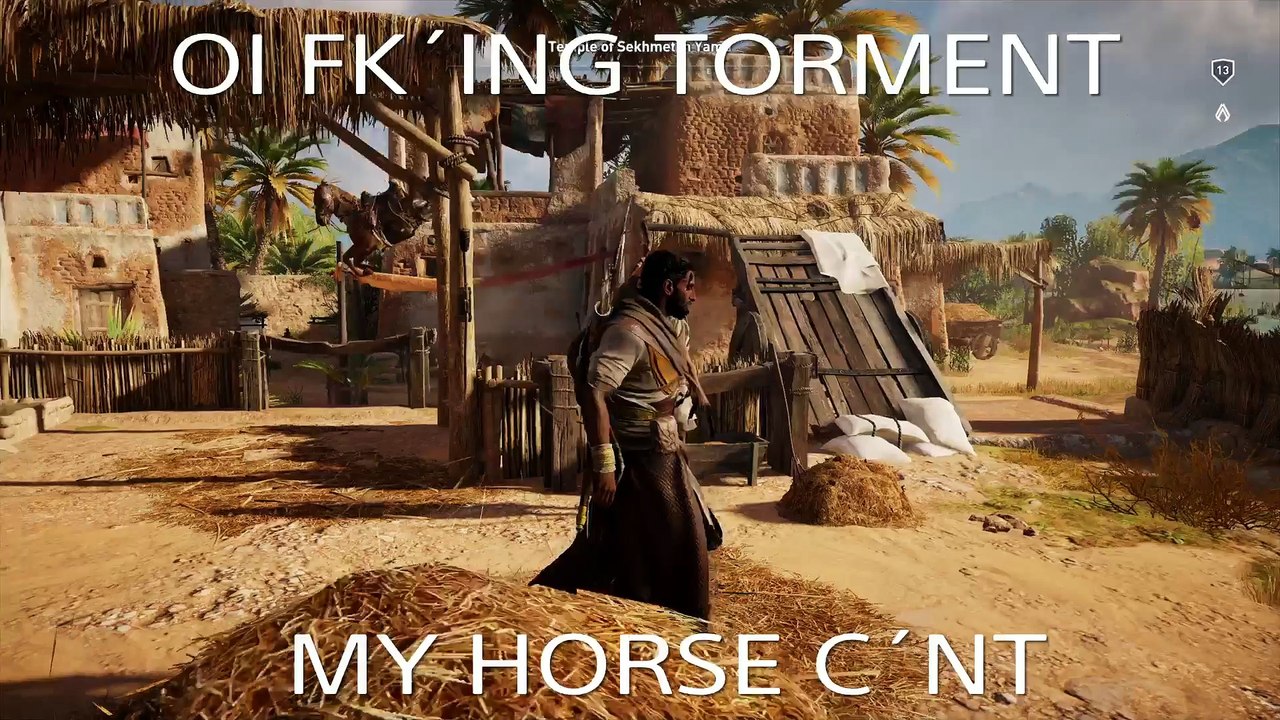 Dont touch my horse C´NT