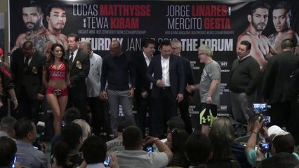 Jorge Linares vs Mercito Gesta - Weigh In