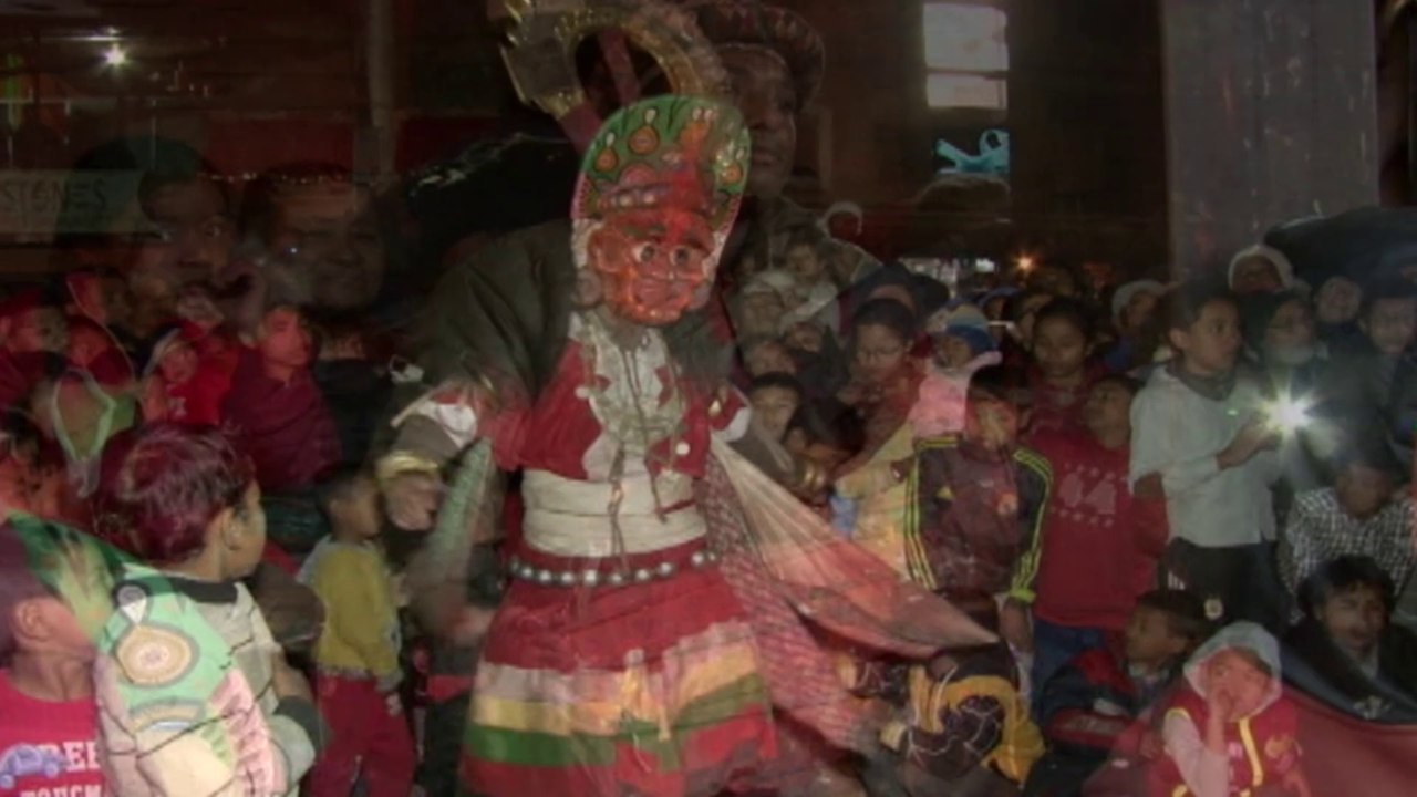 Unseen Nepali Religious Cultural Dance (Jatra) Nava durgra Nach