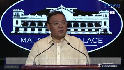 Palace: extending Duterte’s term ‘out of the question’