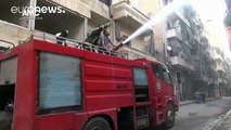 Syria: Unprecedented airstrikes hit Aleppo killing over 90
