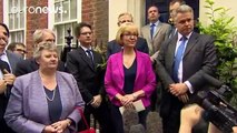 Theresa May set to be UK prime minister as Andrea Leadsom pulls out of Conservative contest