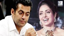 Why Salman Khan Didn't Tweet About Sridevi's Demise?