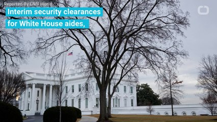 Jared Kushner's White House Security Clearance Downgraded