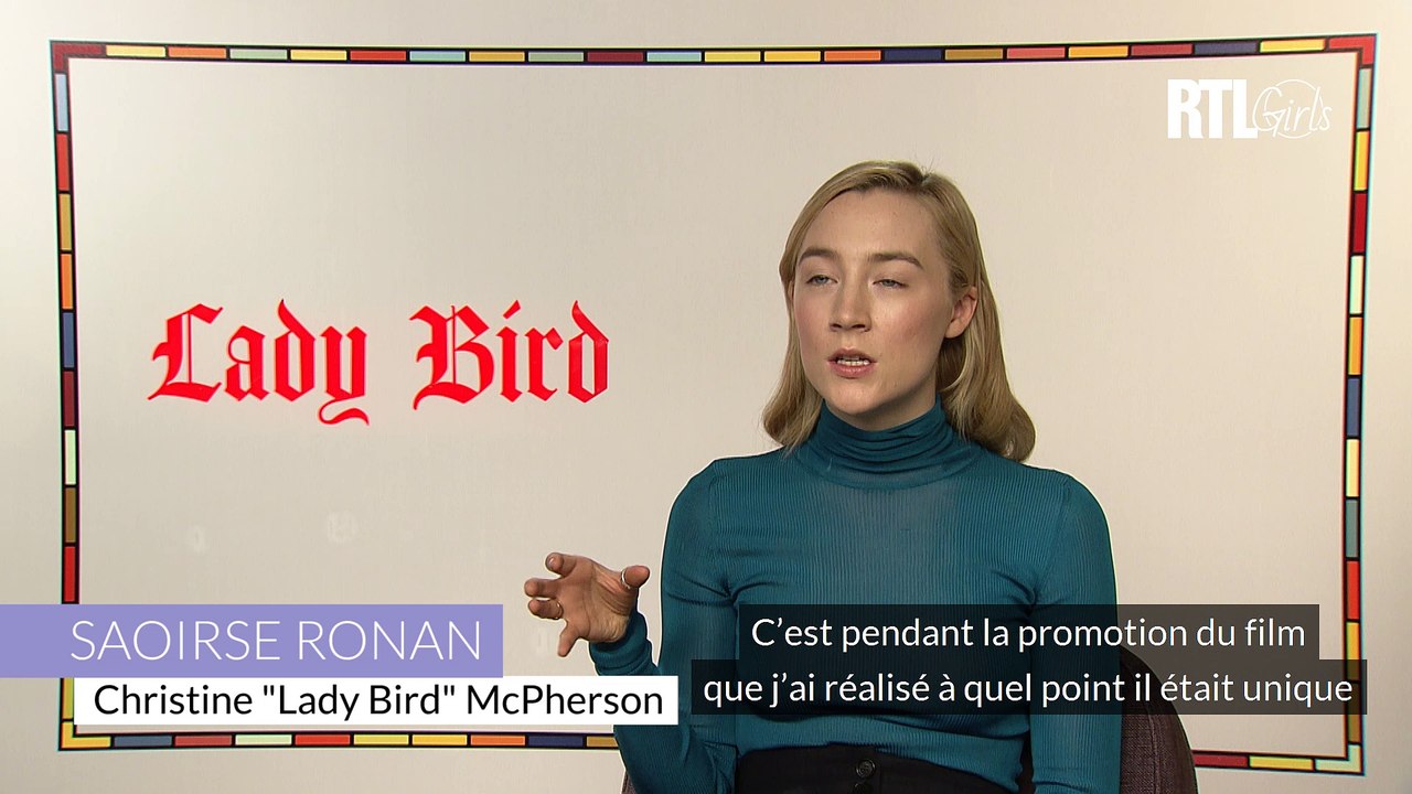 Rencontre avec Saoirse Ronan, l'actrice de "Lady Bird"