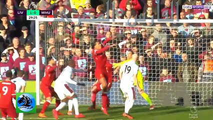 ملخص مباراه ليفـربول و وست هام يونايتد 4-1 تألق للفرعون المصرى محمد صلاح