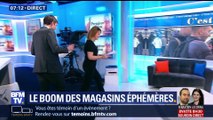 Le boom des magasins éphémères