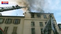 Deadly apartment block fire in Paris