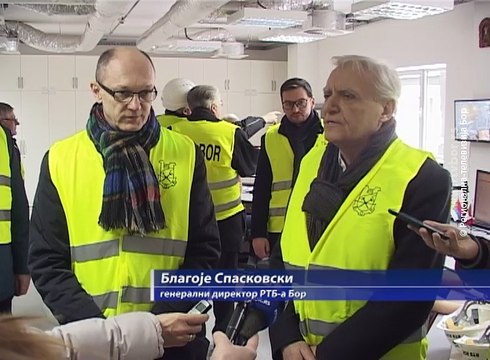 Ministar Goran Trivan posetio RTB i Opštinu Bor , 27. februar 2018. (RTV Bor)