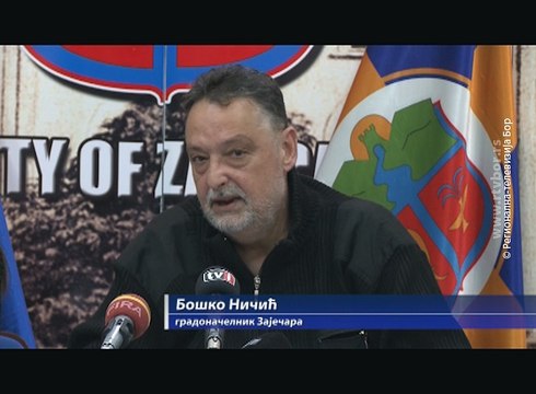 Vanredna situacija proglašena u Zaječaru, 27. februar 2018. (RTV Bor)