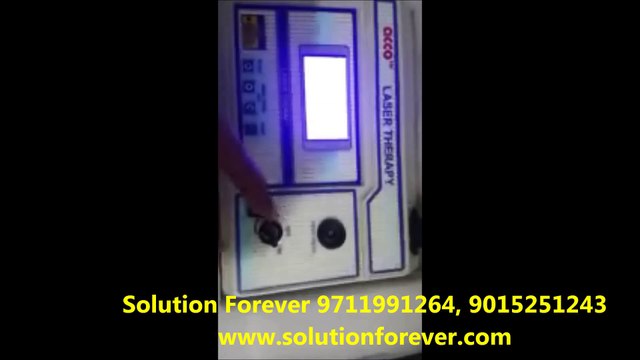 Laser Therapy Equipment used In Physiotherapy By Solution Forever