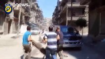 Syria: civilian casualties rise as air strikes hit Aleppo