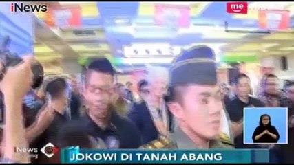 Momen Jokowi Ajak Bos IMF Blusukan ke Pasar Tanah Abang