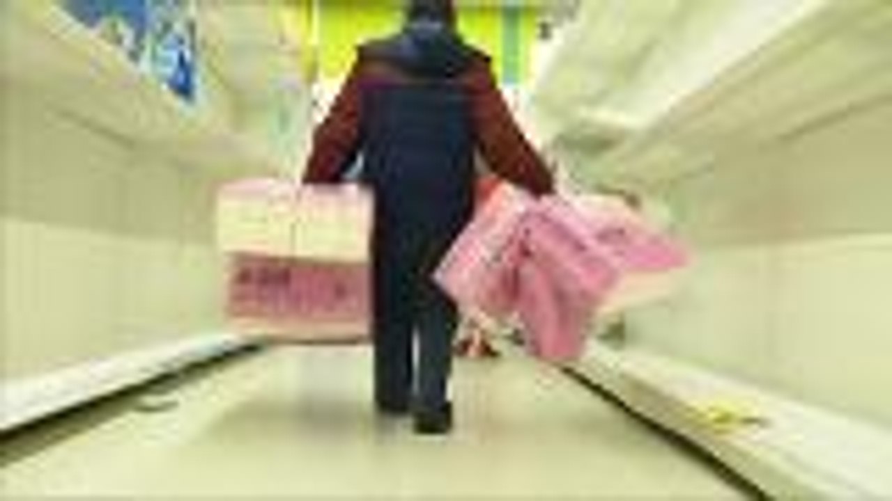 Taiwan's toilet paper shopping spree
