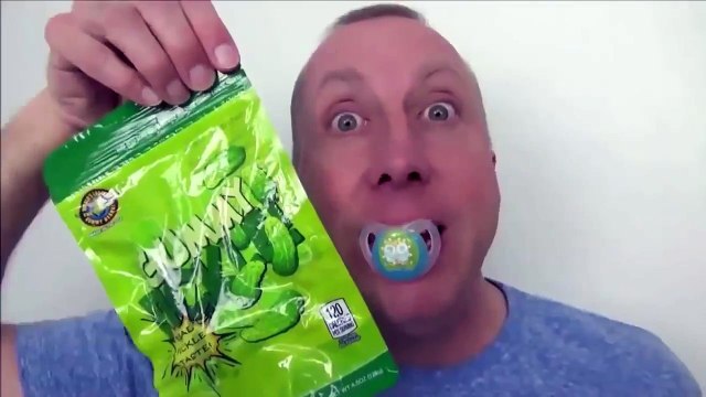 Bad Baby Gummy vs Real Food Bloody Tooth Pizza Pickle Eggs Challenge Victoria Annabelle Freak