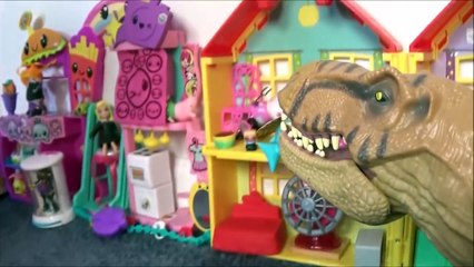 Bad Baby Spatula Girl vs Rat Goes Super Saiyan Victoria Annabelle & Rex The Dinosaur Toy Freaks