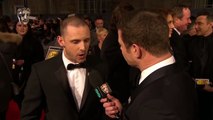 Jamie Bell Red Carpet Interview _ EE BAFTA Film Awards 2018