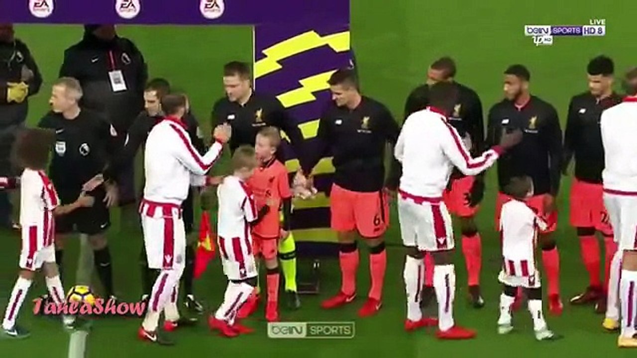ملخص اهداف مباراة ليفربول وستوك سيتى 3-0 - محمد صلاح يسجل هدفين  - الدوري الانجليزي - مباراة مجنونة