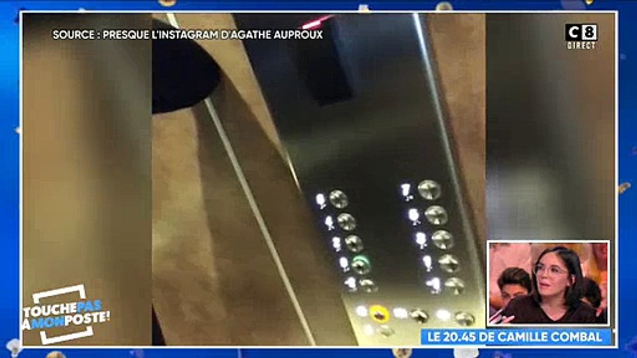 Fou rire dans TPMP quand Camille Combal parodie la story Instagram d'Agathe Auproux - Regardez