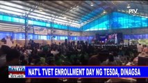 Nat'l TVET Enrollment Day ng TESDA, dinagsa