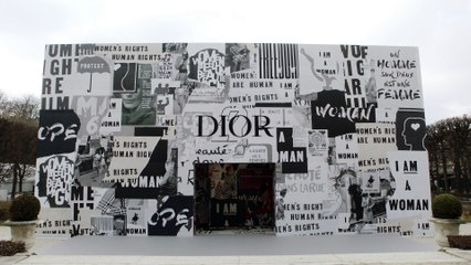 Exclu : le décor du défilé Dior automne-hiver 2018-2019 en 30 secondes