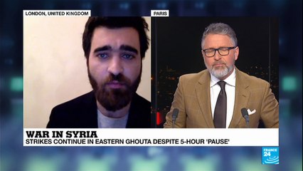 Ghouta : "Russia has always tryed to prevent any mesures against Syrian regime"