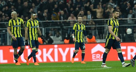 Fenerbahçe'de 4 Futbolcu, Beşiktaş Derbisinde Toplam 62 Dakika Topa Dokunamadı