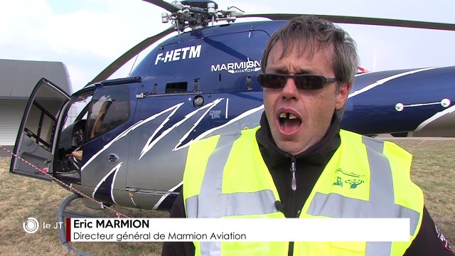 FOCUS/ Des hélicos sur l'aéroport de Tours