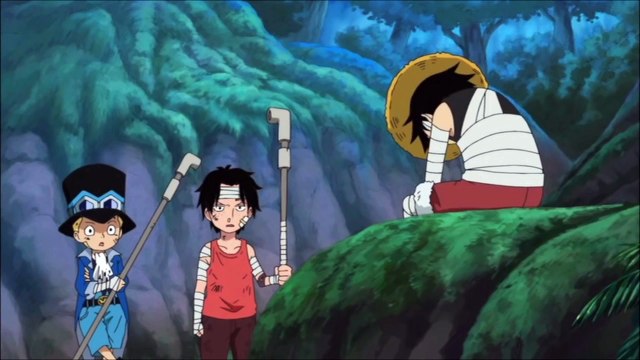 Luffy Thanks Ace & Sabo English Dubbed