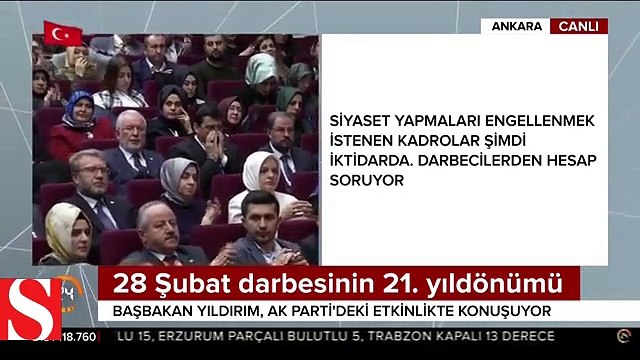Başbakan Yıldırım: 28 Şubat ve 15 Temmuz�u planlayanlar darbe kardeşleridir
