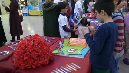 Öğrencilerden Afrin'deki Mehmetçiğe destek